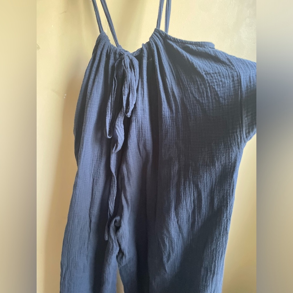 Bucket List Adjustable Romper Jumpsuit Size Xs Ov… - image 7